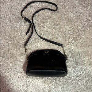 Kate Spade Black Leather Crossbody Purse